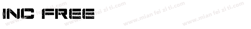 inc free字体转换